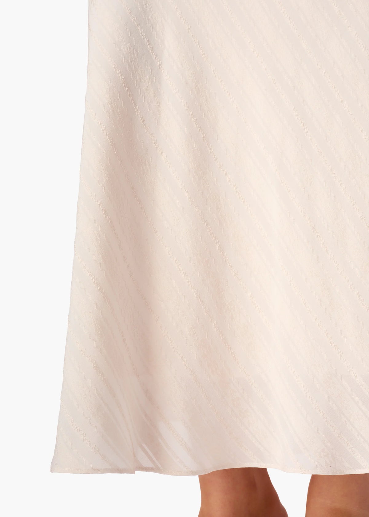 Cami NYC Piper Jacquard Stripe Skirt | Oat