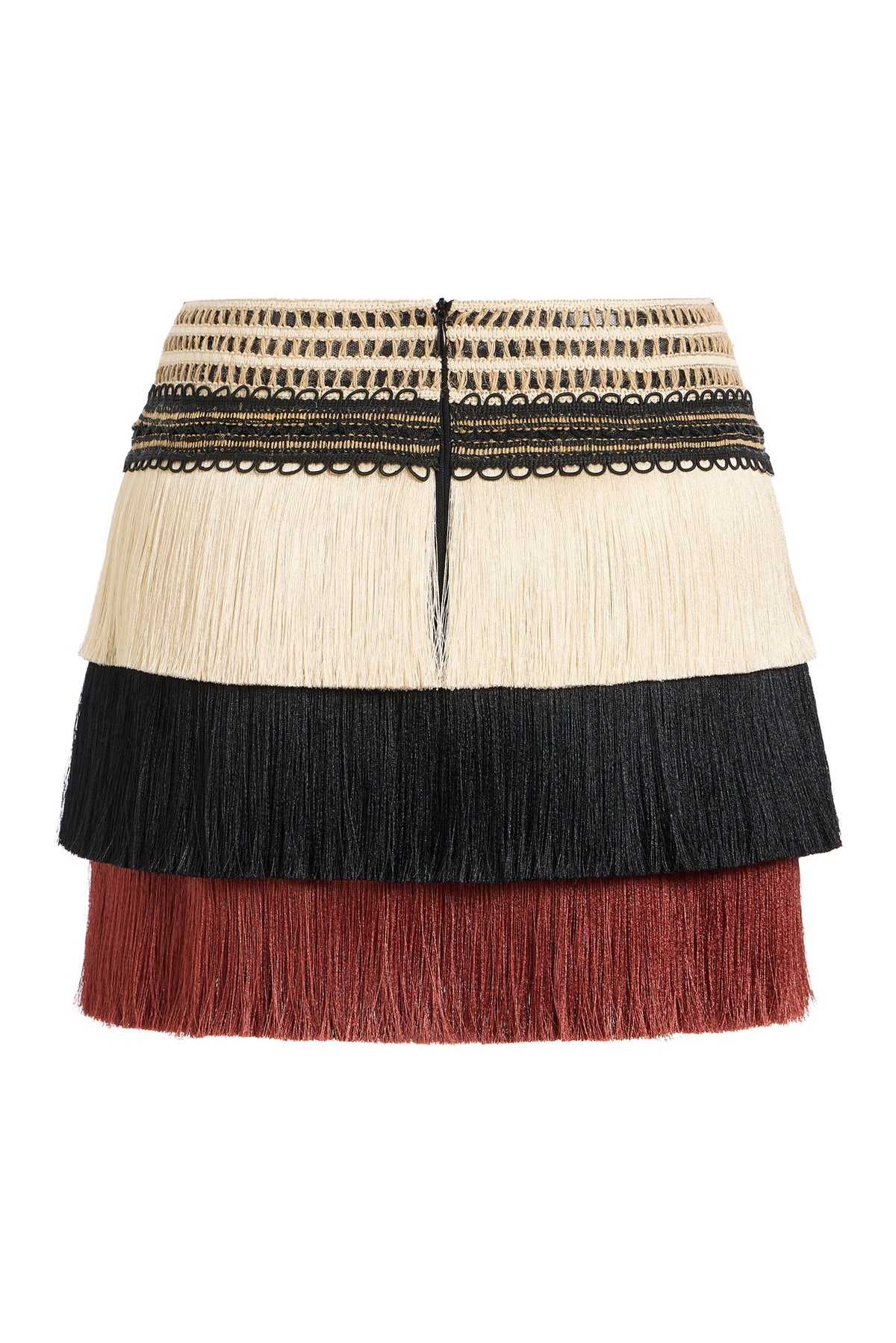 Rita Fringe Mini Skirt