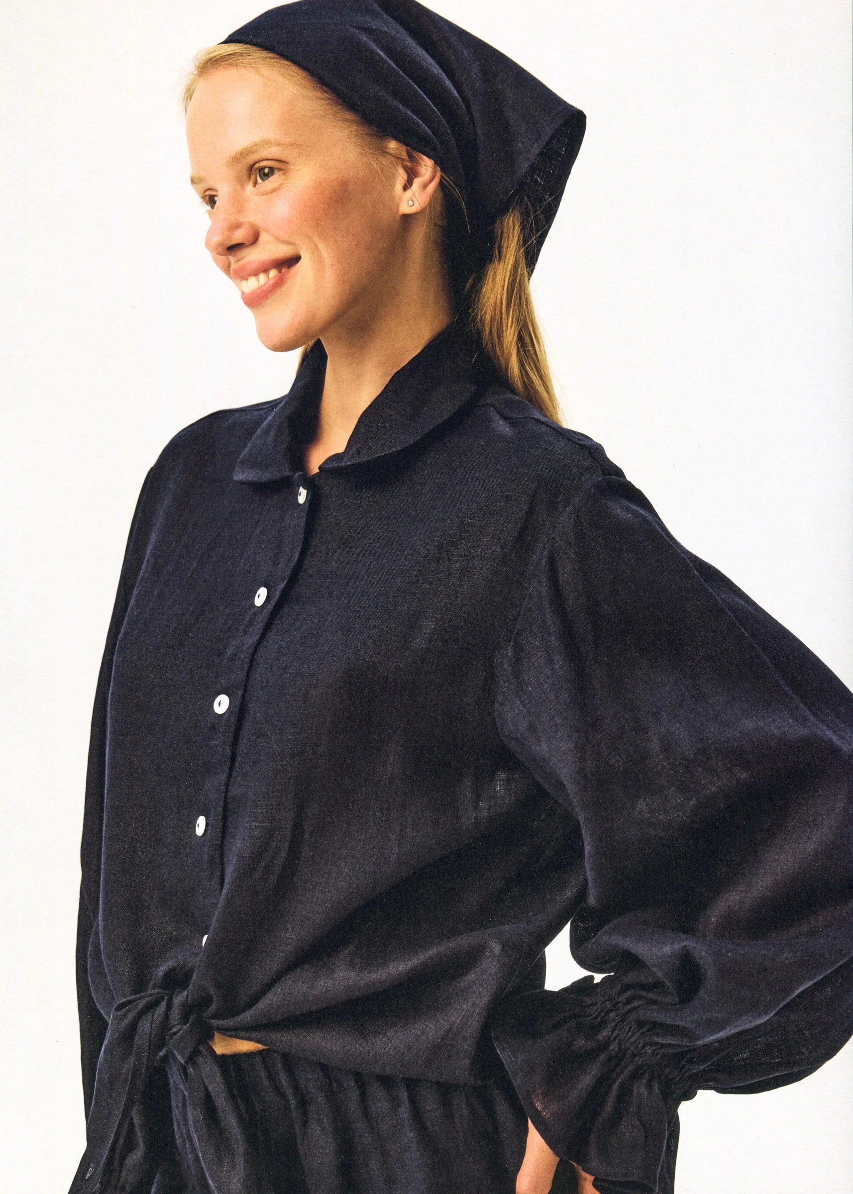 Rumba Linen Lounge Set | Navy