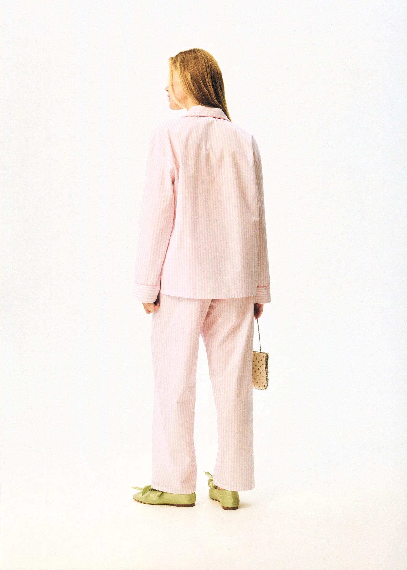 The Rose Cotton Ensemble | Pink Stripes