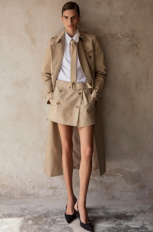 Sans Faff Mercer Trench Skirt