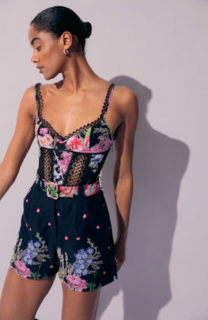 Charo Ruiz Poppy Top | Black