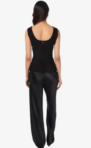 Cami NYC Nolan Suede Corset Top