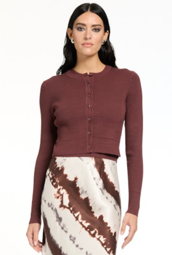 Toccin Zoe Cardigan | Deep Spice