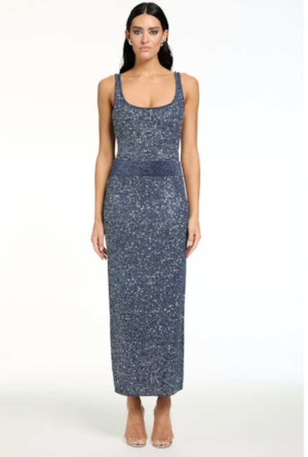 Toccin Alisha Boucle Midi Skirt