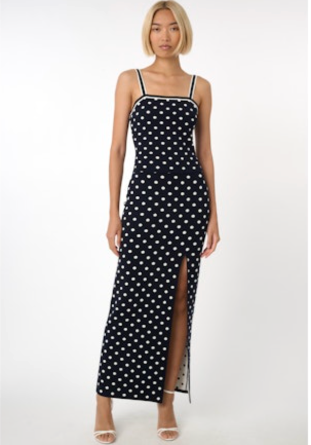 Coralie Midi Skirt | Midnight