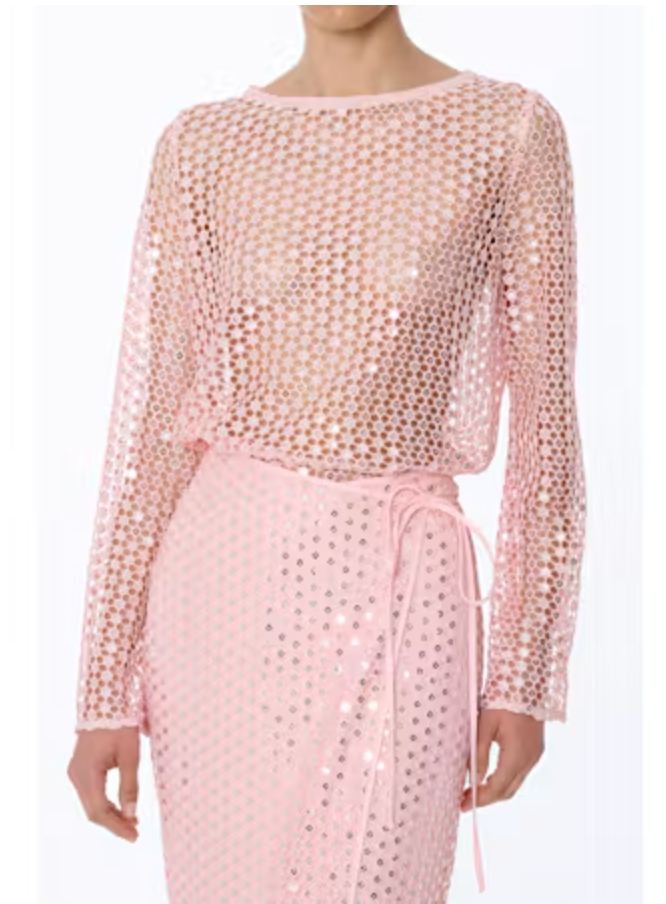 Primrose Boat Neck Flared Sleeve Top | Petal