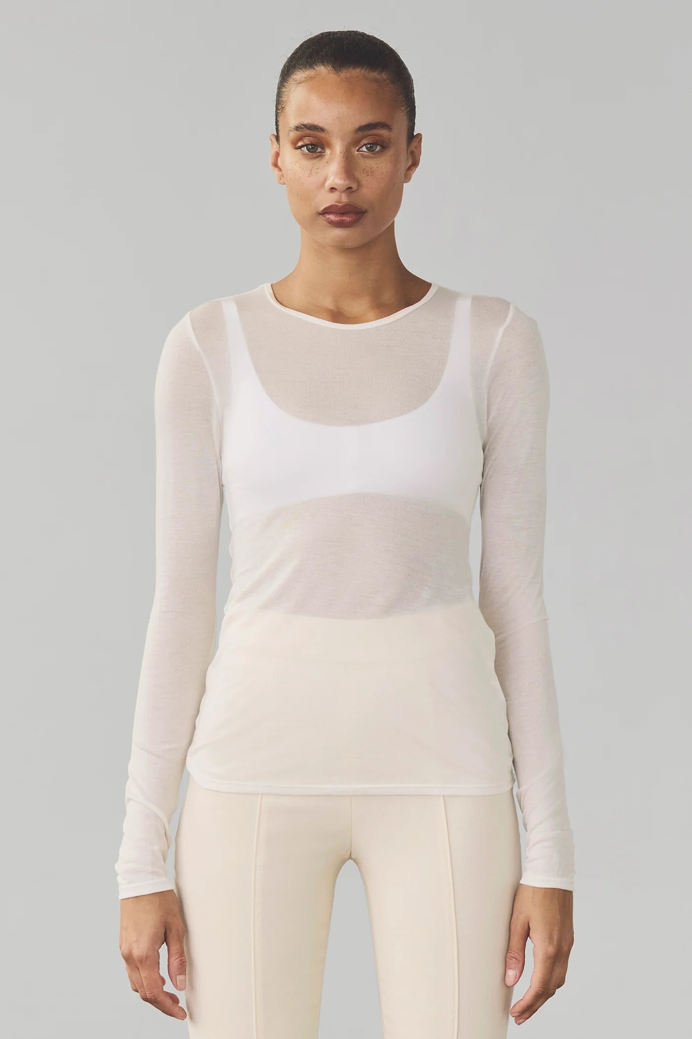 Dasha Longsleeve | White