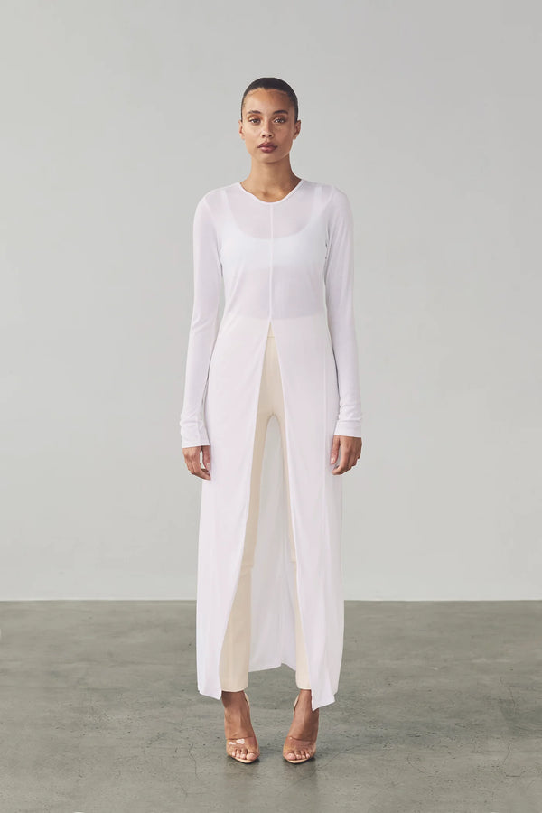 Artemis Diciero Alina Shirt Dress| White