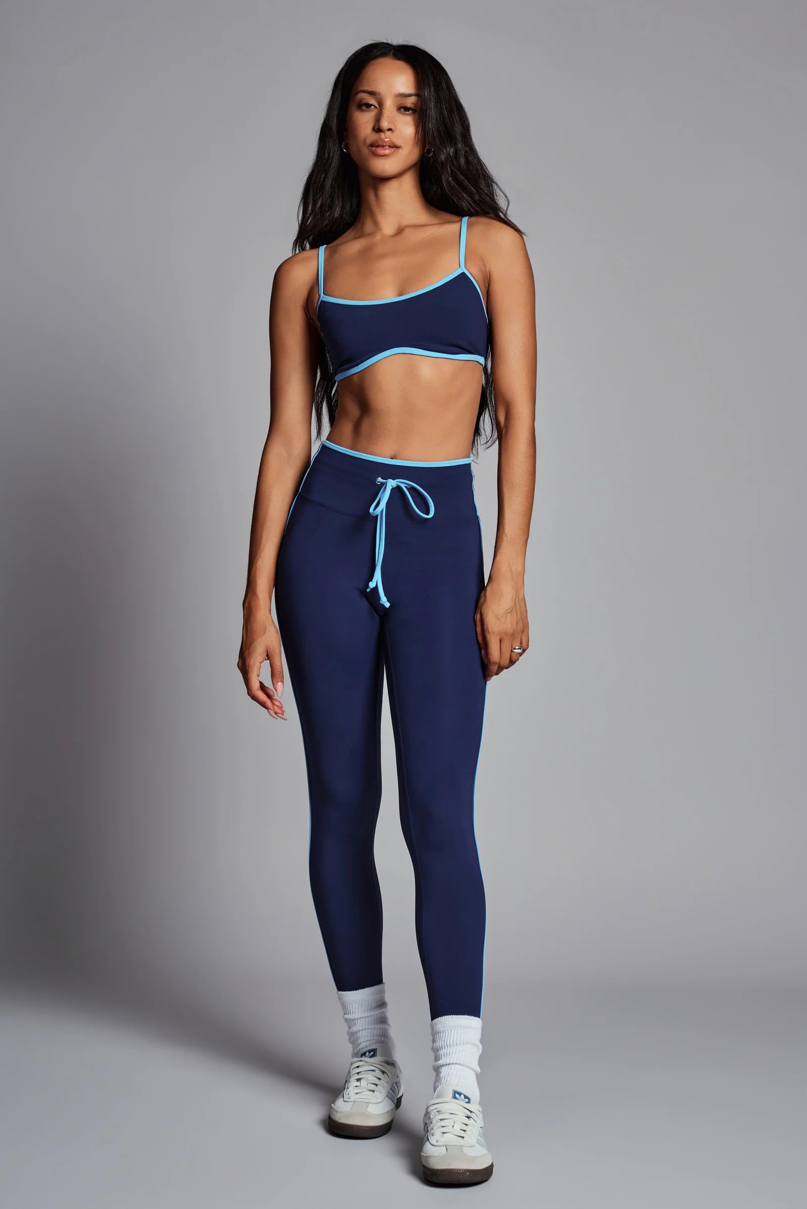 Sport Sprint Legging | Midnight & Sport Blue