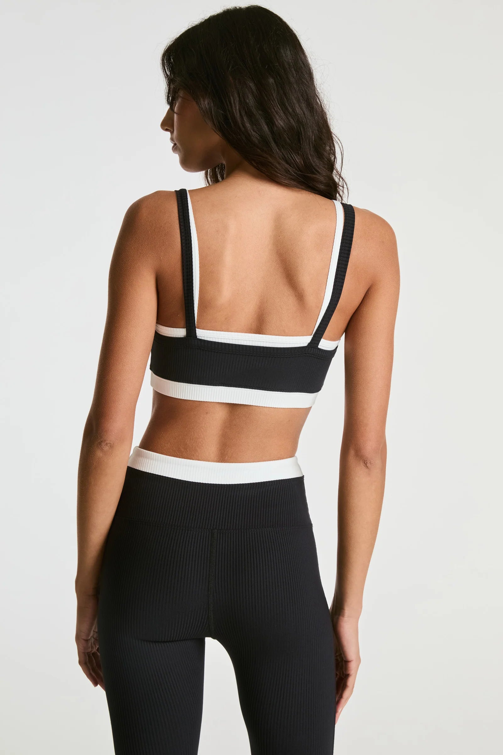 Ribbed Layered Bralette