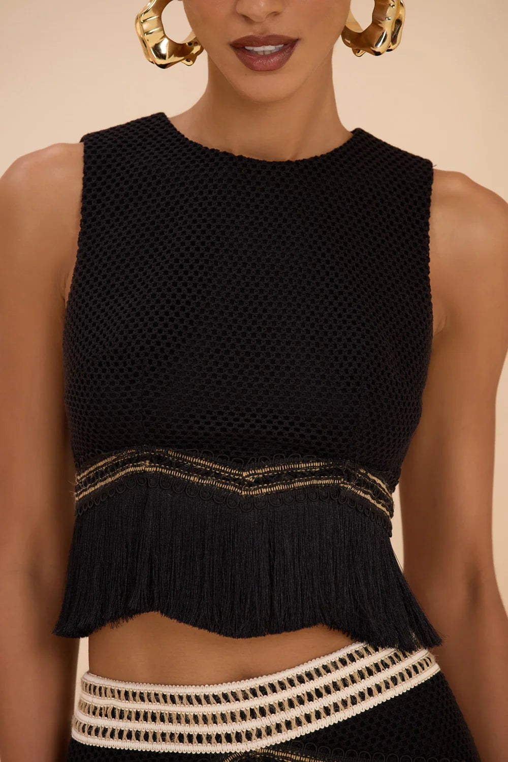 Rita Fringe Top