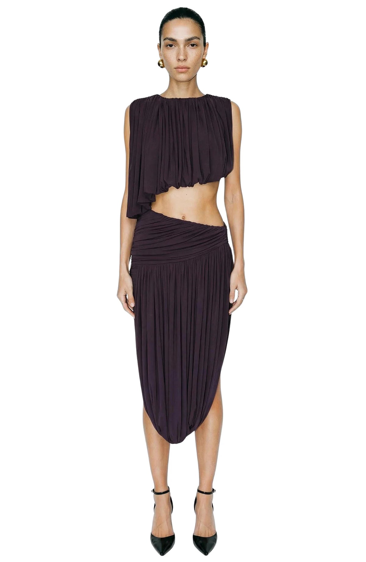 Wes Skirt | Dark Plum