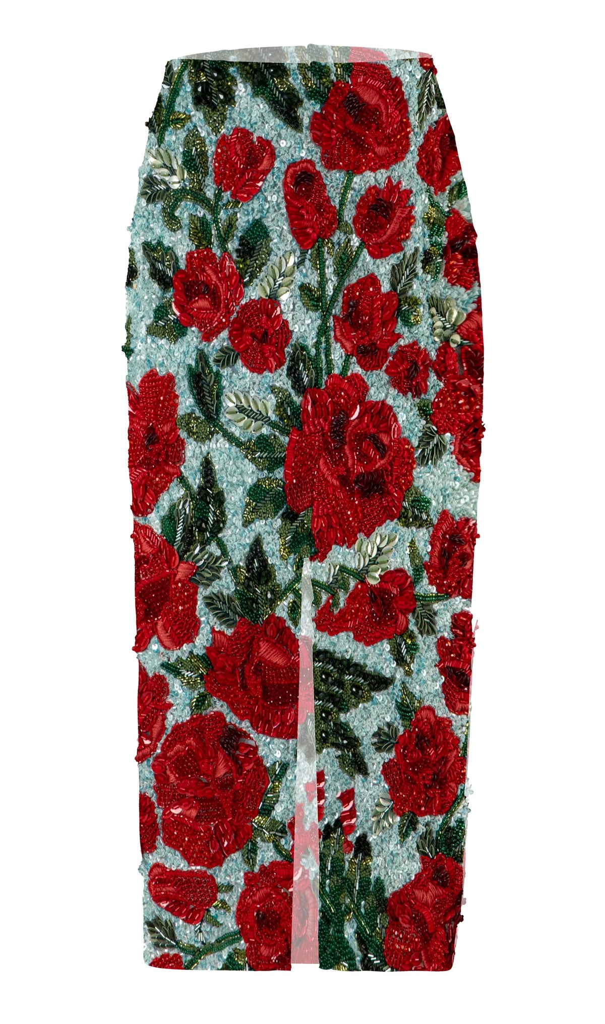 La Fuori Crimson Rose Skirt