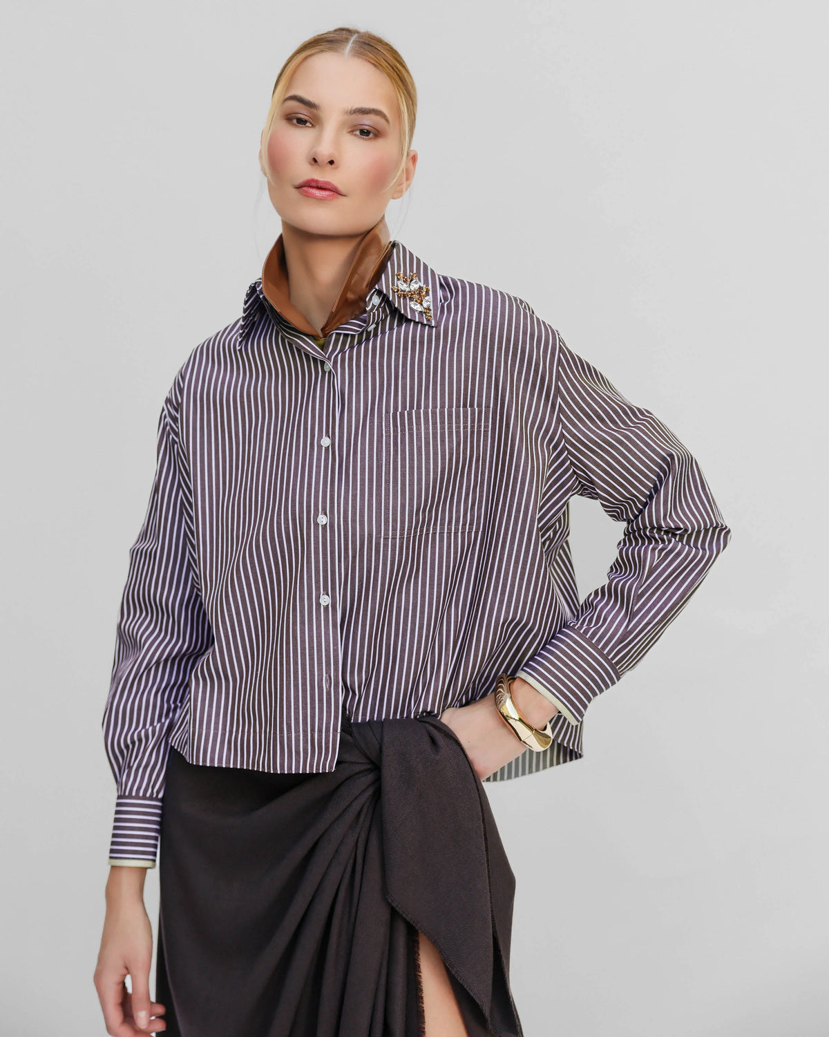 Echo Crystal Collar Shirt | Huckelberry