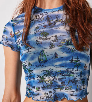 Only Hearts Sail Away Baby Tee