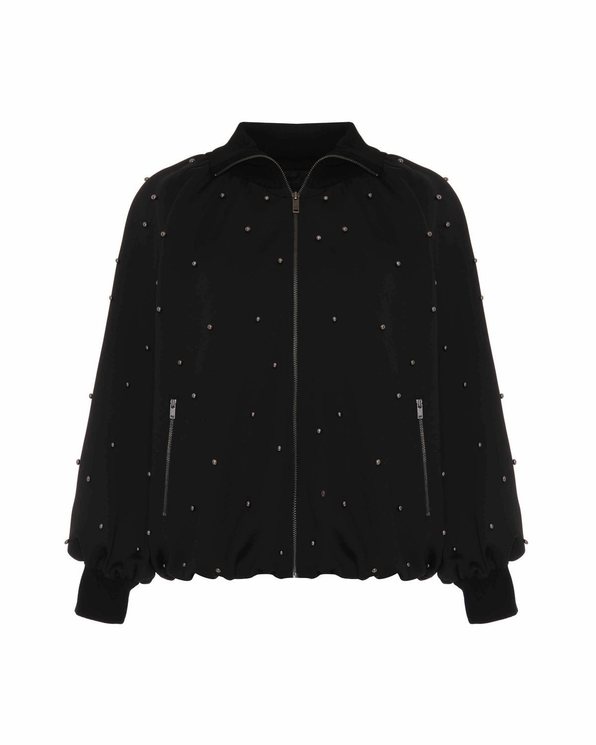 Leucothea Pearly Scuba Bomber | Black